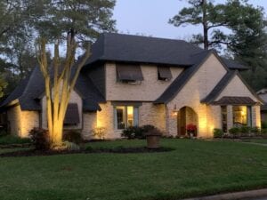 A home after reroofing in Galveston, TX